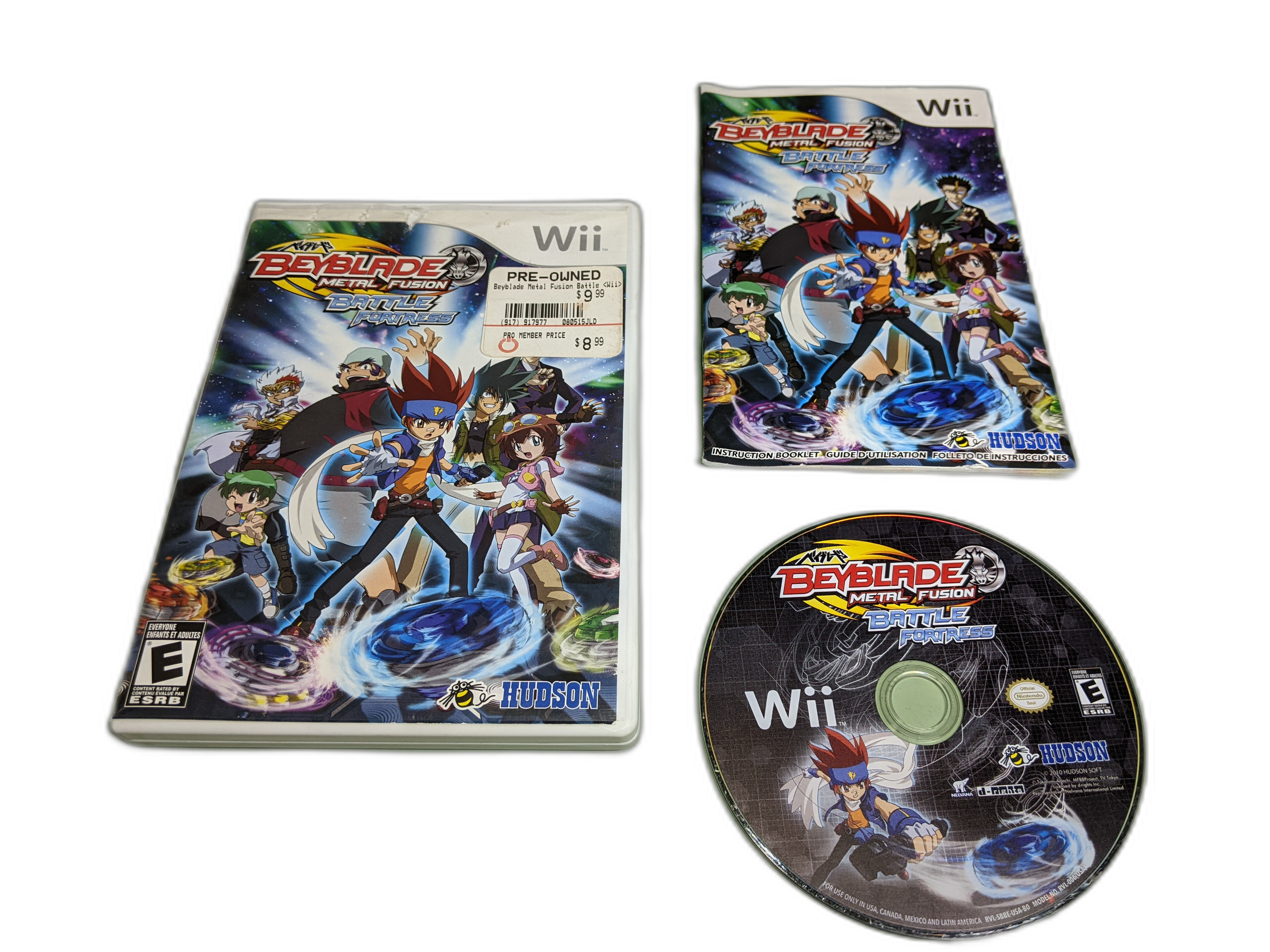 Beyblade: Metal Fusion Battle Fortress Nintendo Wii Complete in Box |  Pilates Plus