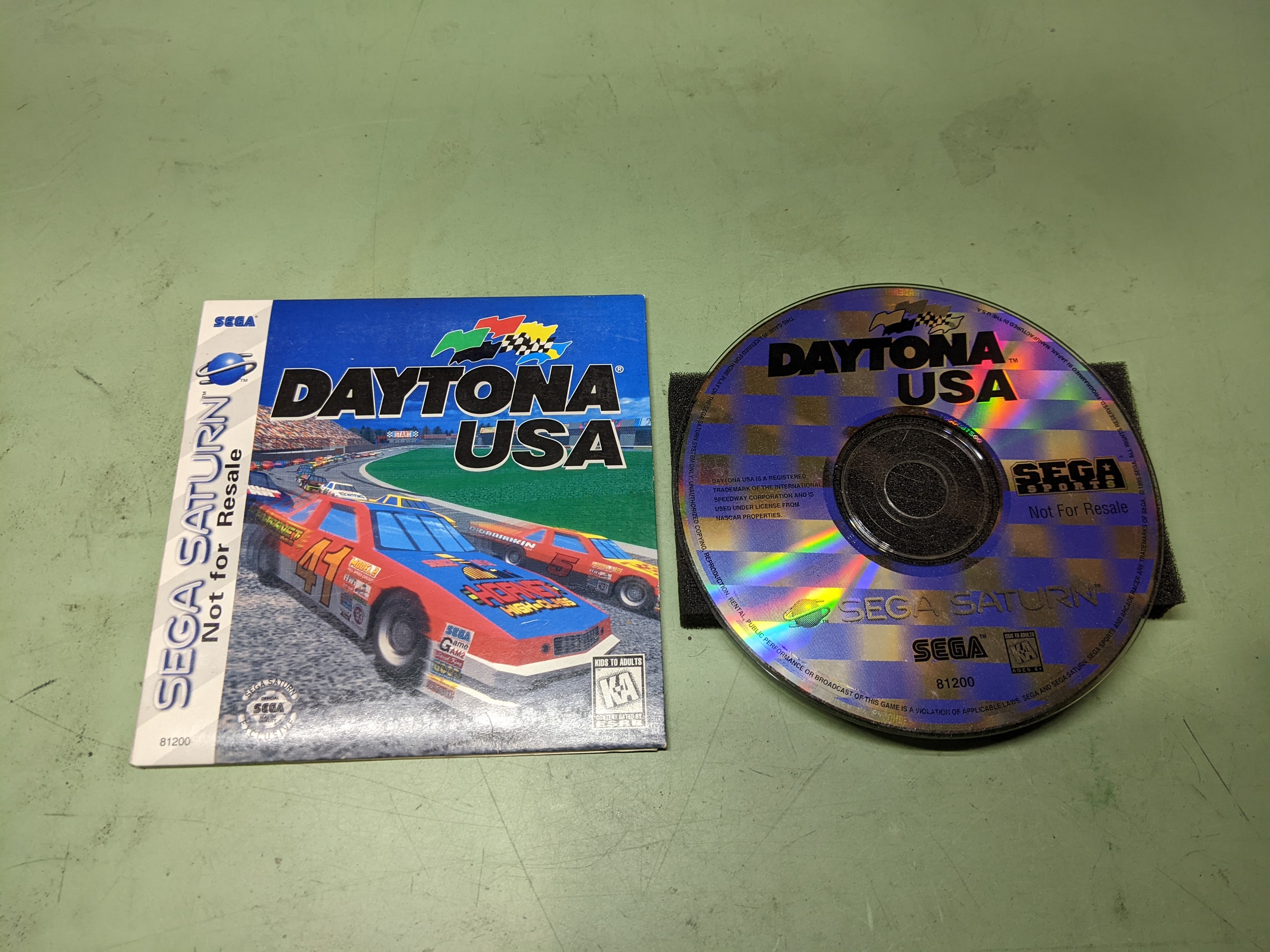 Daytona USA Sega Saturn Disk and Case 10086812008 | eBay