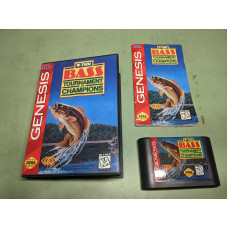 TNN Bass Tournament of Champions Sega Genesis Complete in Box