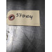 37D104 Crankshaft Pulley From 2006 Jeep Liberty  3.7 53020689AB