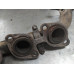 43D033 Left Exhaust Manifold From 2000 Toyota Land Cruiser  4.7