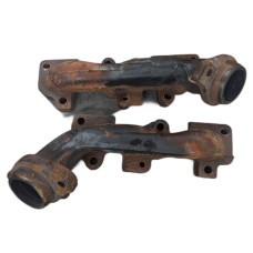 57K025 Exhaust Manifold Pair Set From 2012 Jeep Liberty  3.7 3696AA