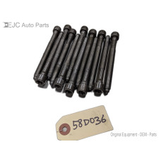 58D036 Cylinder Head Bolt Kit For 10-14 Volkswagen Golf  2.5 07K109237A