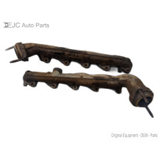 65F104 Exhaust Manifold Pair Set For 02-04 Ford F-350 Super Duty  6.8