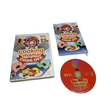 Cooking Mama: Cook Off Nintendo Wii Complete in Box Red disk