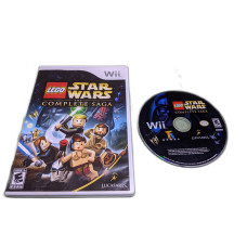 LEGO Star Wars Complete Saga Nintendo Wii Disk and Case