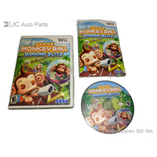 Super Monkey Ball Banana Blitz Nintendo Wii Complete in Box