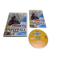 NPPL Championship Paintball 2009 Nintendo Wii Complete in Box