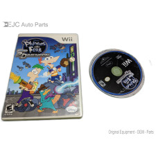 Phineas and Ferb: Across the 2nd Dimension Nintendo Wii Disk and Case