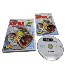 Rapala Tournament Fishing Nintendo Wii Complete in Box