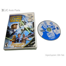 Star Wars Clone Wars Lightsaber Duels Nintendo Wii Disk and Case