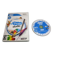 uDraw Studio (Game Only) Nintendo Wii Disk and Case