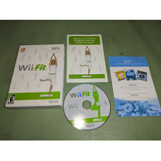 Wii Fit (game Only) Nintendo Wii Complete in Box