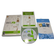 Wii Fit (game Only) Nintendo Wii Complete in Box