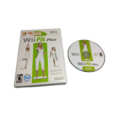 Wii Fit Plus Nintendo Wii Disk and Case