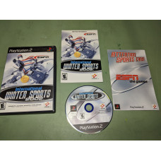 ESPN International Winter Sports 2002 Sony PlayStation 2 Complete in Box