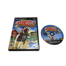 Let's Ride Silver Buckle Stables Sony PlayStation 2 Disk and Case