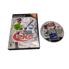 Major League Baseball 2K6 Sony PlayStation 2 Disk and Case