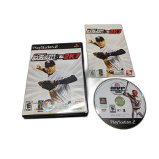 Major League Baseball 2K7 Sony PlayStation 2 Complete in Box wrong disk