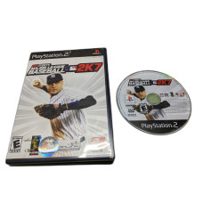 Major League Baseball 2K7 Sony PlayStation 2 Disk and Case