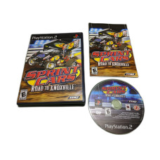 Sprint Cars Road to Knoxville Sony PlayStation 2 Complete in Box