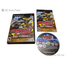 Sprint Cars Road to Knoxville Sony PlayStation 2 Complete in Box