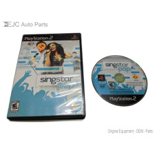 Singstar Pop Sony PlayStation 2 Disk and Case