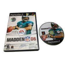 Madden NFL 2006 Sony PlayStation 2 Disk and Case