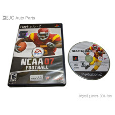 NCAA Football 2007 Sony PlayStation 2 Disk and Case