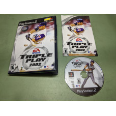 Triple Play 2002 Sony PlayStation 2 Complete in Box