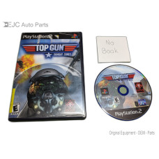 Top Gun Combat Zones Sony PlayStation 2 Disk and Case