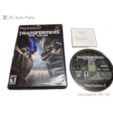 Transformers: The Game [Greatest Hits] Sony PlayStation 2 Disk and Case