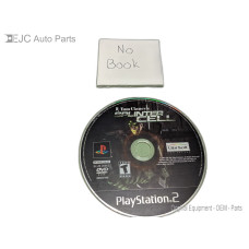 Splinter Cell Sony PlayStation 2 Disk Only