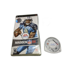 Madden 2008 Sony PSP Disk and Case