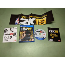NBA 2K19 20th Anniversary Edition Sony PlayStation 4 Complete in Box