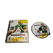 Madden 2009 Sony PlayStation 3 Disk and Case