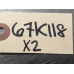 67K118 Coolant Temperature Sensor For 15-16 Subaru WRX  2.0