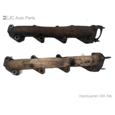 77M015 Exhaust Manifold Pair Set For 08-10 Ford F-350 Super Duty  6.4 1848579C3