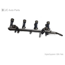 78E025 Fuel Injectors Set With Rail From 2009 Chevrolet Malibu  2.4 12613162