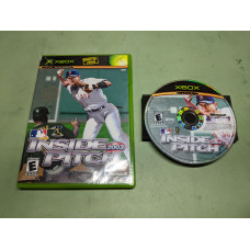 Inside Pitch 2003 Microsoft XBox Disk and Case