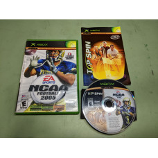 NCAA Football 2005 Top Spin Combo Microsoft XBox Complete in Box