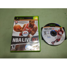 NBA Live 2007 Microsoft XBox Cartridge and Case