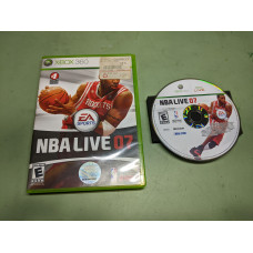 NBA Live 2007 Microsoft XBox360 Disk and Case