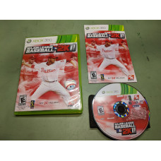 Major League Baseball 2K11 Microsoft XBox360 Complete in Box