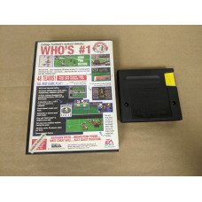 Bill Walsh College Football Sega Genesis Cartridge and Case