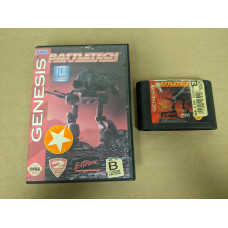 Battletech Sega Genesis Cartridge and Case Rental