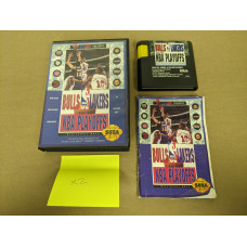 Bulls vs Lakers and the NBA Playoffs Sega Genesis Complete in Box