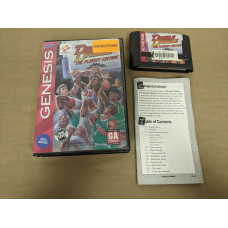 Double Dribble The Playoff Edition Sega Genesis Complete in Box