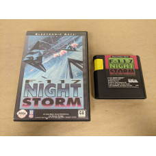 F-117 Night Storm Sega Genesis Cartridge and Case