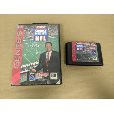 ESPN Sunday Night NFL Sega Genesis Cartridge and Case